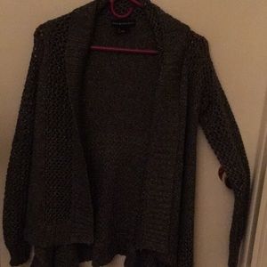 Gray silvery sweater